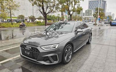 Audi A4L 2020, седан, бензин, 2WD, подержанный автомобиль из Китая, для покупки, обзор и цена.