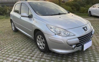 Полный вид Peugeot 307 2013, подержанный автомобиль, хэтчбек, бензиновый, 2WD, на продажу с техническими характеристиками и ценой.