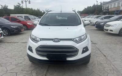 Полный вид Ford EcoSport 2014, подержанный автомобиль, внедорожник, бензиновый, 2WD/4WD, на продажу с ценой и техническими характеристиками.