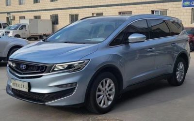 Экстерьер подержанного минивэна Geely Jiaji 2019 года, китайского подержанного автомобиля на продажу, с характеристиками и ценой для покупателей в Китае.