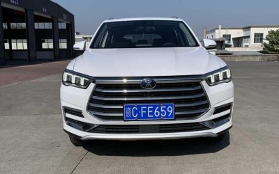 Фронтальный экстерьер BYD Song Pro 2021 SUV, китайский подержанный автомобиль на продажу, гибрид, 2WD/4WD