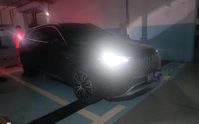 Полный вид WEY Mocca 2021, китайский подержанный автомобиль, внедорожник, гибридный, 2WD/4WD, на продажу с техническими характеристиками и ценой.