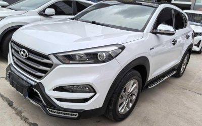 Полный вид Hyundai Tucson 2018, подержанный автомобиль, внедорожник, бензиновый, 2WD/4WD, на продажу с ценой и техническими характеристиками.
