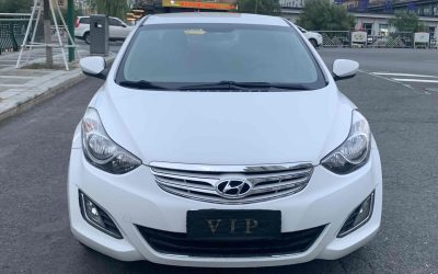 Обзор подержанного седана Hyundai Elantra 2014 года, китайский подержанный автомобиль на продажу, с 2WD, бензиновым топливом, характеристиками, ценой и обзором.