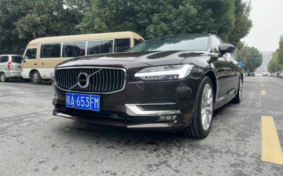 Фронтальный экстерьер Volvo S90 2019 седан, подержанный автомобиль на продажу, бензин/гибрид, 2WD/4WD