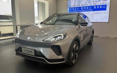 Фронтальный экстерьер ARCFOX αT 2023 SUV, китайский подержанный автомобиль, электрический, 2WD/4WD, Китай