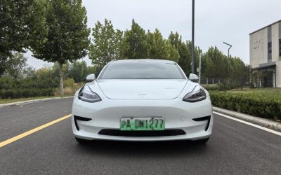 Фронтальный экстерьер Tesla Model 3 2020 седан, подержанный автомобиль на продажу, электрический, 2WD/4WD