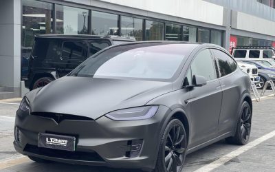 Подержанный Tesla Model X 2019 интерьер, электрический внедорожник, 4WD, на продажу в Китае, проверьте характеристики.