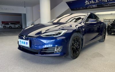 Фронтальный экстерьер Tesla Model S 2018 седан, подержанный автомобиль на продажу, электрический, 2WD/4WD