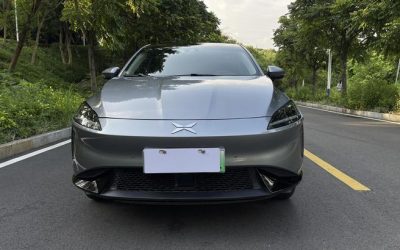 Фронтальный экстерьер Xpeng G3 2021 SUV, китайский подержанный автомобиль, электрический, 2WD, Китай