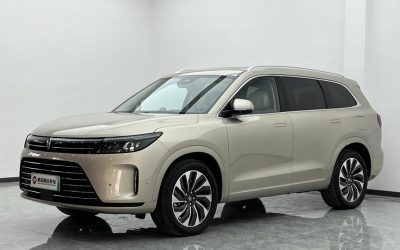 Подержанный AITO M7 2022 интерьер, подключаемый гибридный внедорожник, 4WD, на продажу в Китае, проверьте характеристики.