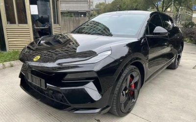 Экстерьер LOTUS ELETRE 2023, подержанный электрический внедорожник на продажу в Китае, обзор характеристик электричества 4WD, цена и покупка в Китае.