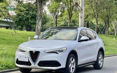 Полный вид Alfa Romeo Stelvio 2019, подержанный автомобиль, внедорожник, бензиновый, 2WD/4WD, на продажу с ценой и техническими характеристиками.