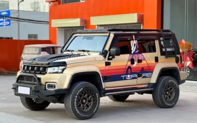 Beijing Off-road BAIC BJ40 в цвете и кузовом – это идеальный выбор среди китайских автомобилей. Доступная цена и надежность гарантированы.